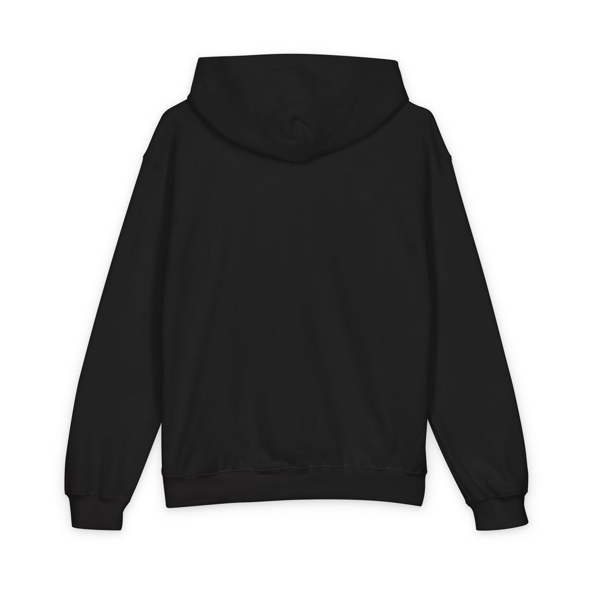 Fall Embroidered Pumpkin Softstyle Youth Midweight Hooded Sweatshirt
