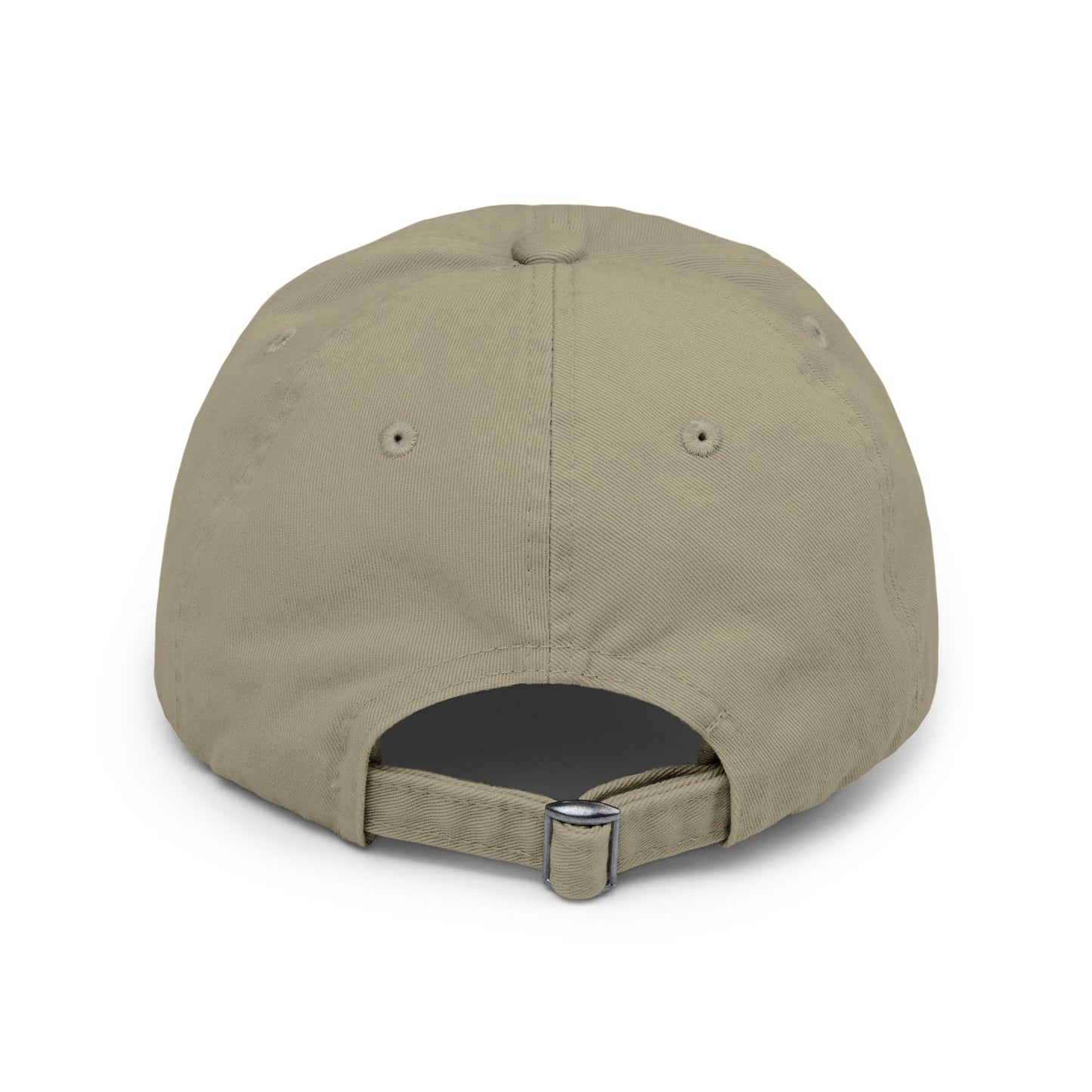 Christmas Opossum Distressed Cap — Cute Opossum Wrapped in Holiday Lights