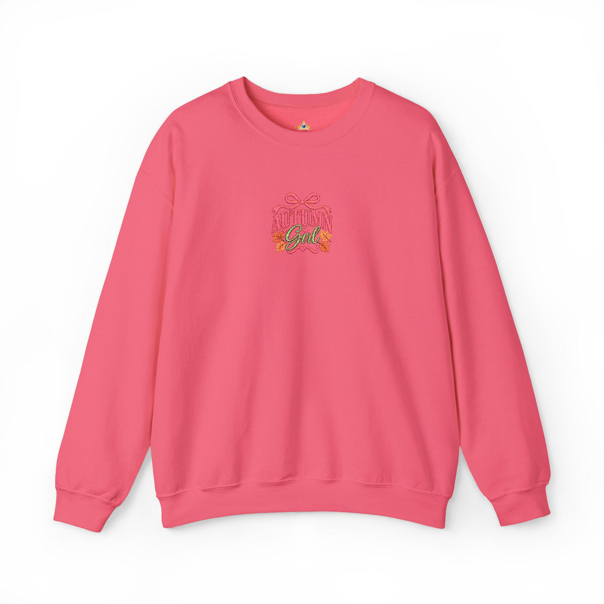 Autumn Girl 2026 Fall embroidered Unisex Heavy Blend™ Crewneck Sweatshirt