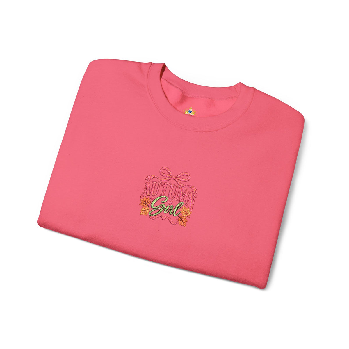 Autumn Girl 2026 Fall embroidered Unisex Heavy Blend™ Crewneck Sweatshirt