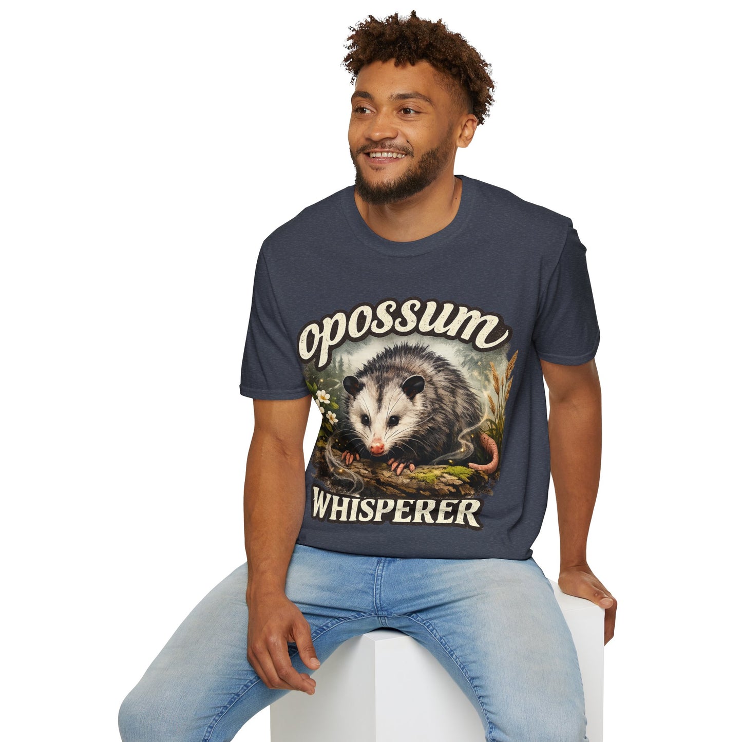 Opossum Whisperer T-Shirt | Vintage Wildlife Illustration