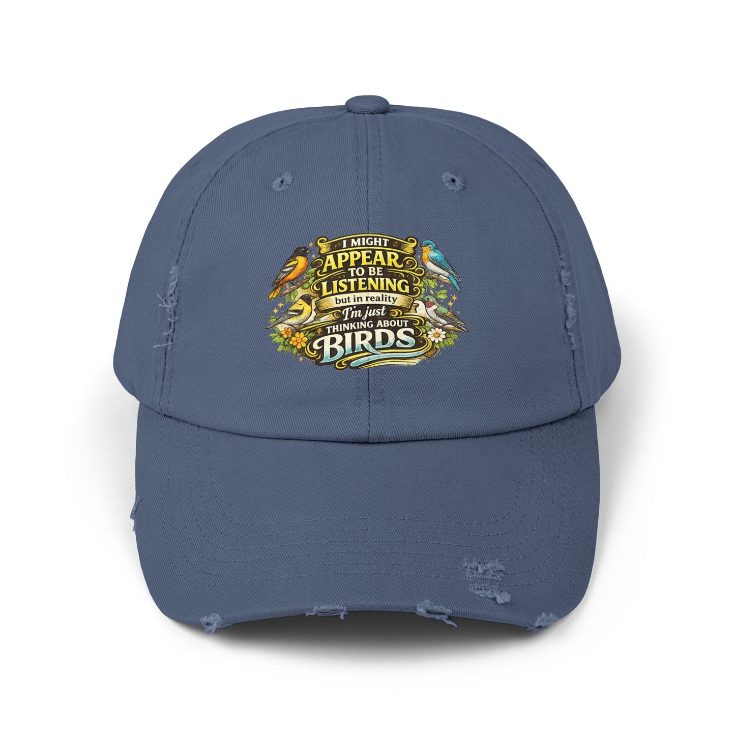 I'm just thinking about birds ball cap