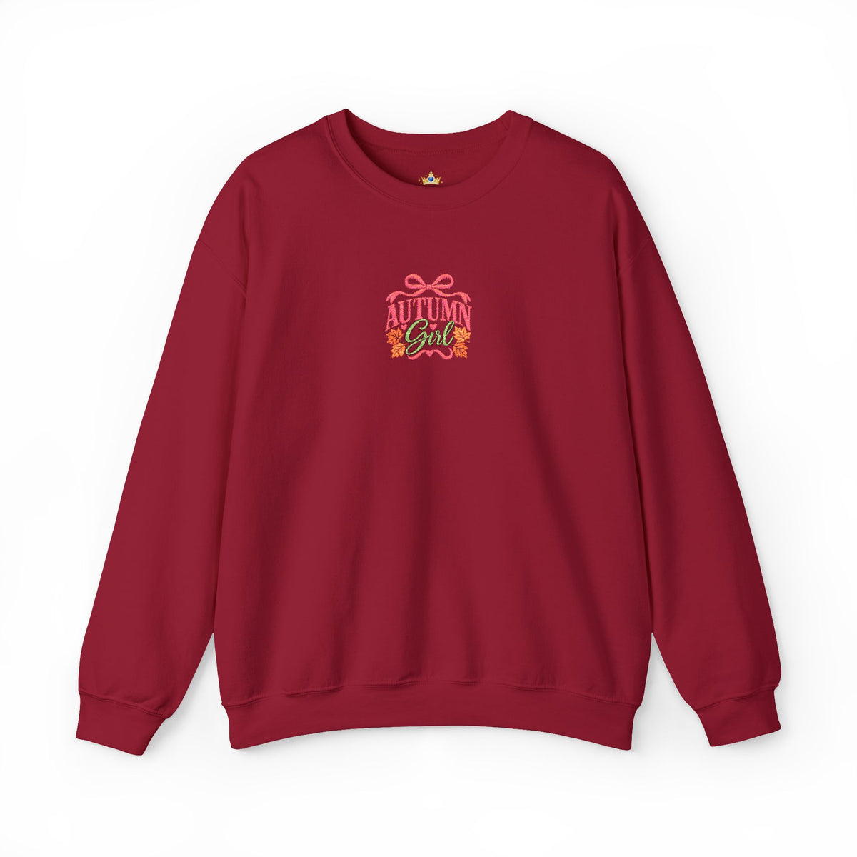 Autumn Girl 2026 Fall embroidered Unisex Heavy Blend™ Crewneck Sweatshirt