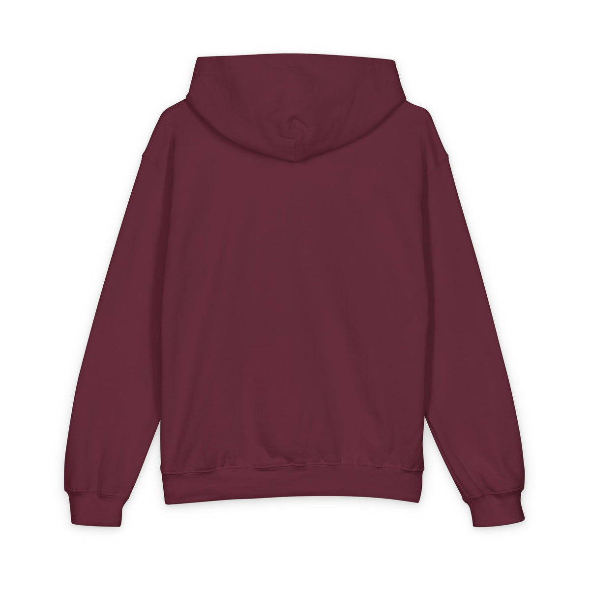 Fall Embroidered Pumpkin Softstyle Youth Midweight Hooded Sweatshirt