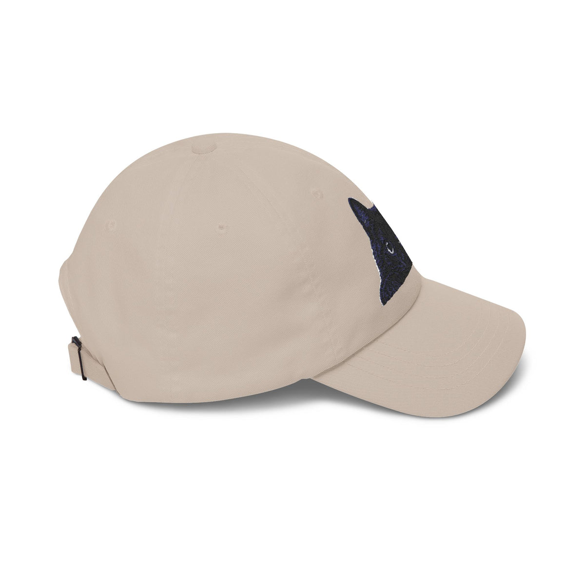 Black Cat embroidered Classic Dad Cap