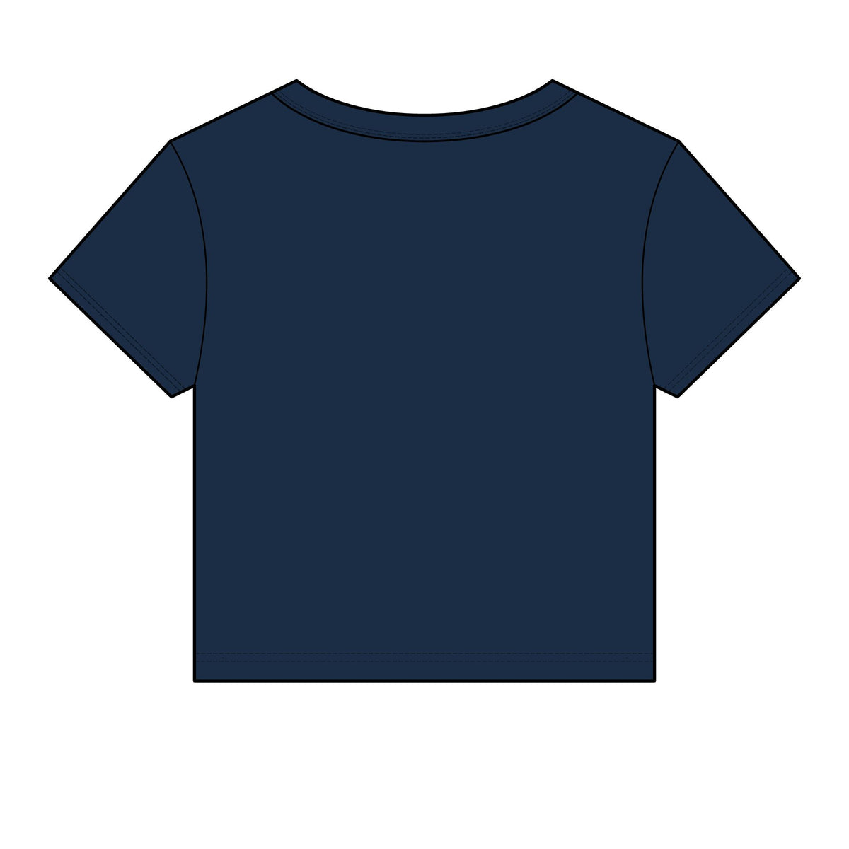 Fall Embroidered  Pumpkin Ears Tee | Autumn Baby Tee