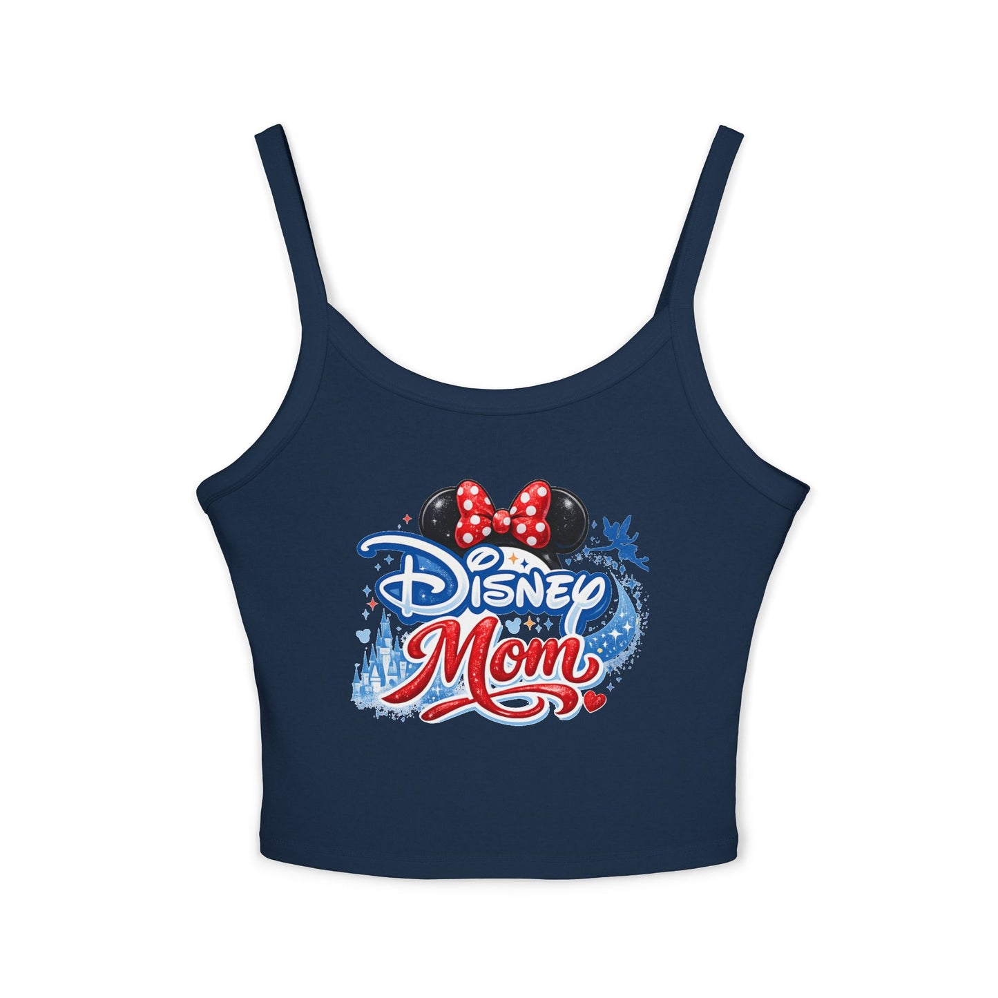 Theme Park Mom Tank Top | Mouse Ears Script Logo, Theme Park Shirt
