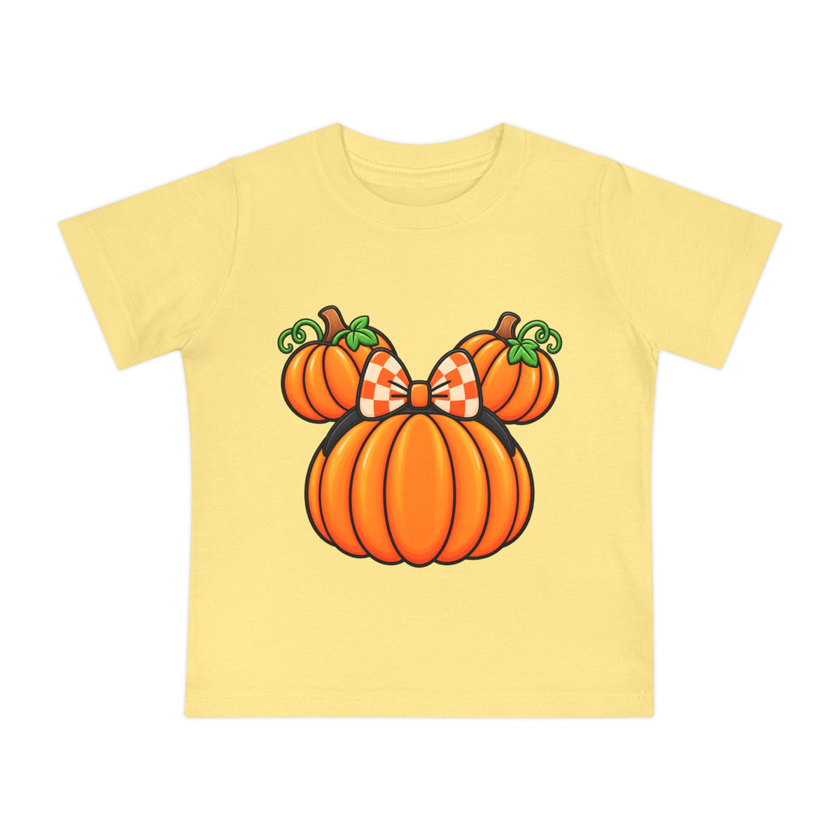 Fall Pumpkin Baby Short Sleeve Autumn T-Shirt