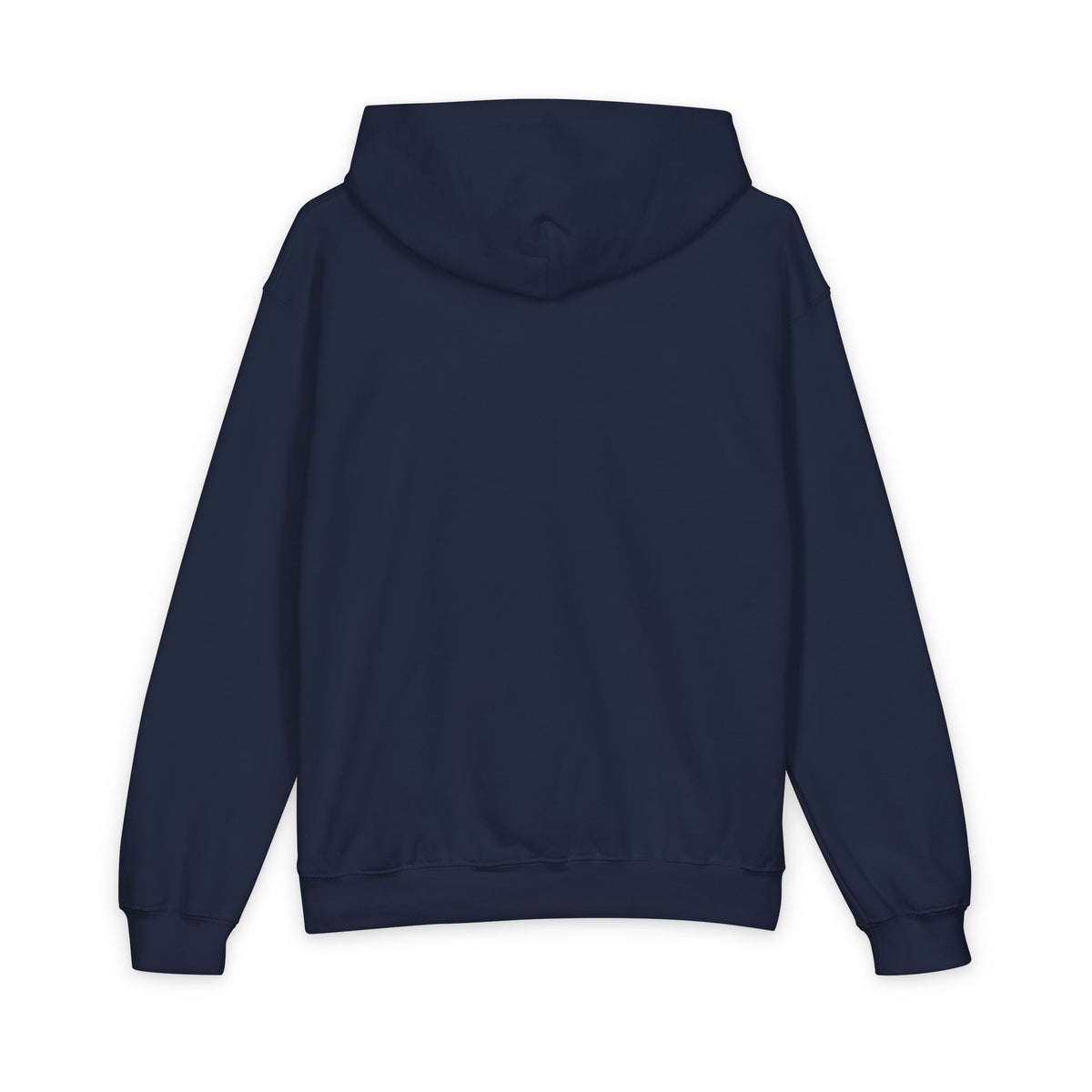 Fall Embroidered Pumpkin Softstyle Youth Midweight Hooded Sweatshirt
