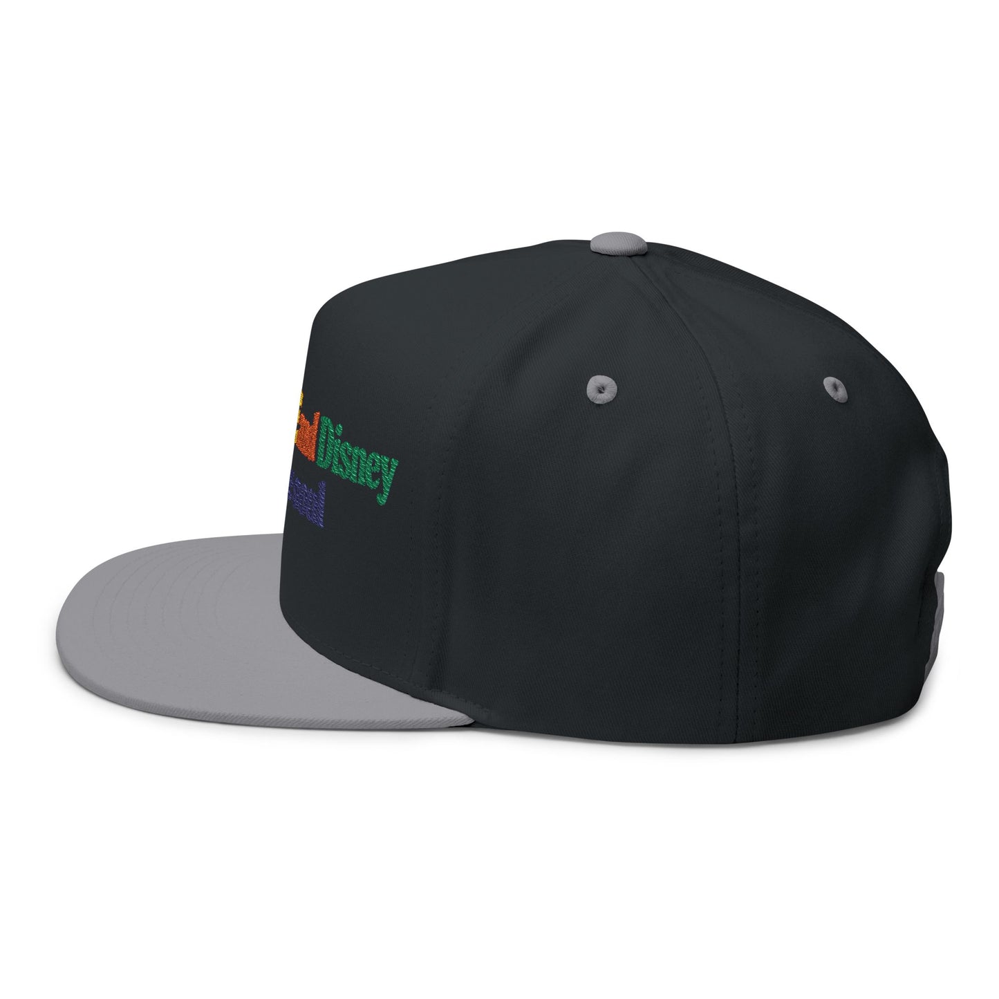 Sunshine and Disney heals the soul Flat Bill Cap | Embroidered Patch