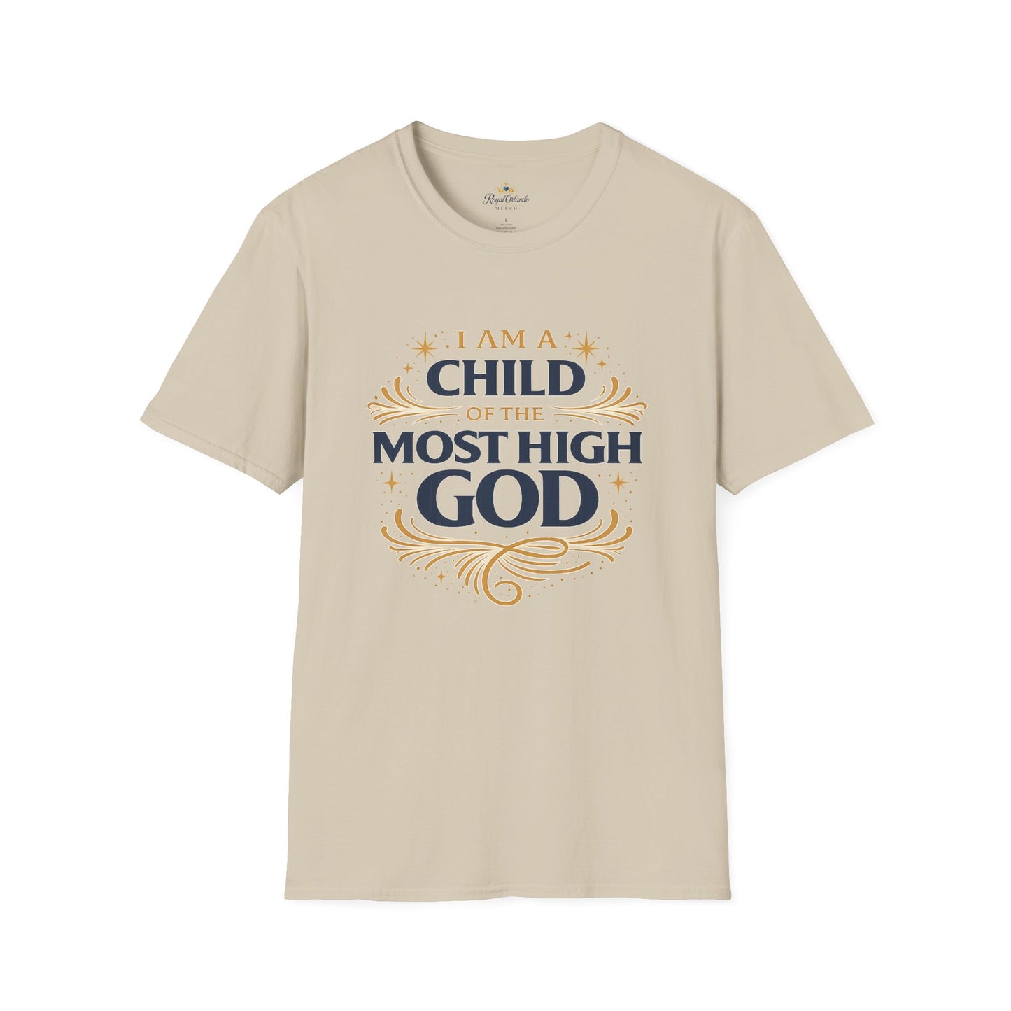 I Am A Child of the Most High God T-Shirt | Christian Faith Scripture Tee