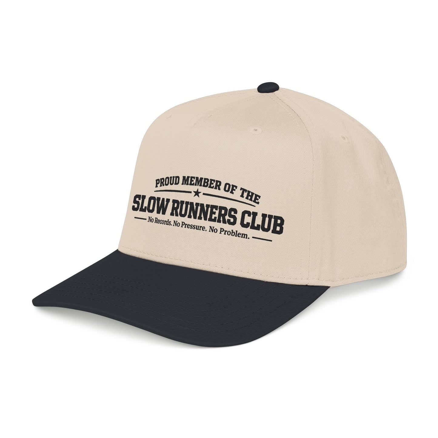 Mid Profile Baseball Cap Slow Runners Club humor