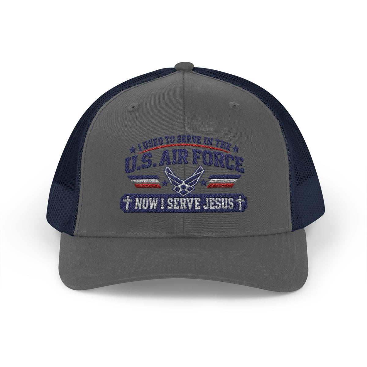 US AIR Force- Jesus embroidered ball cap