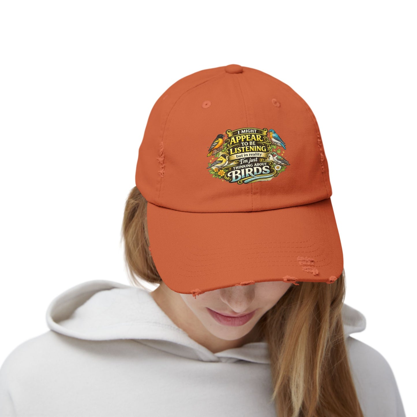 I'm just thinking about birds ball cap