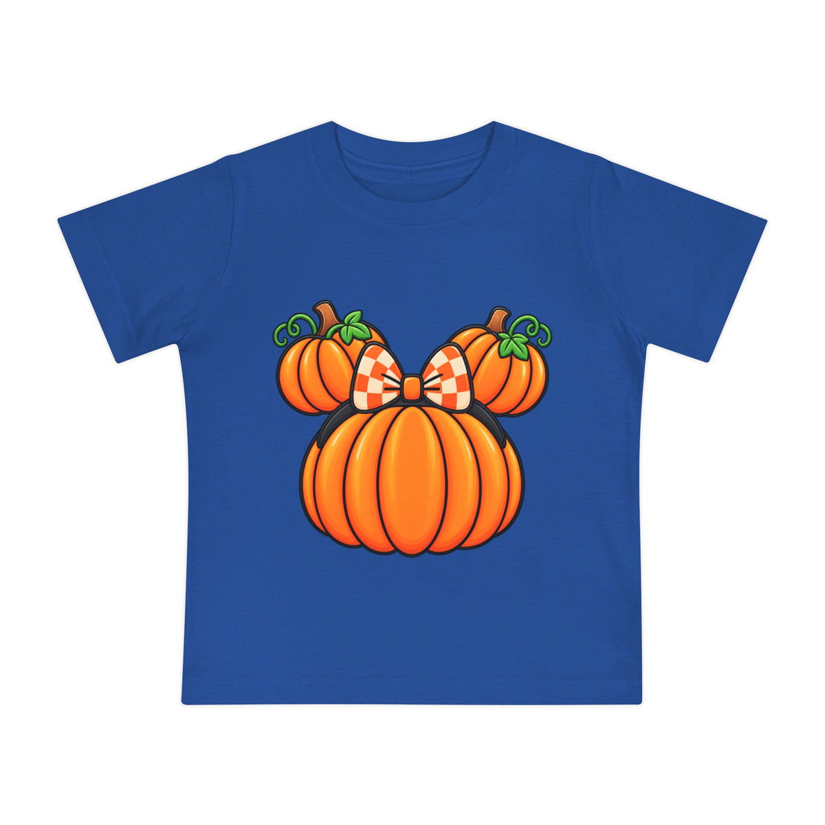 Fall Pumpkin Baby Short Sleeve Autumn T-Shirt