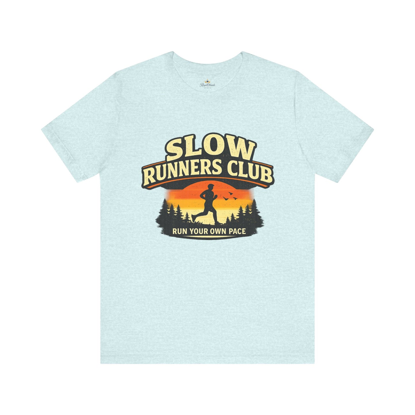 Slow Runners Club T-Shirt | Run Your Own Pace graphic tee