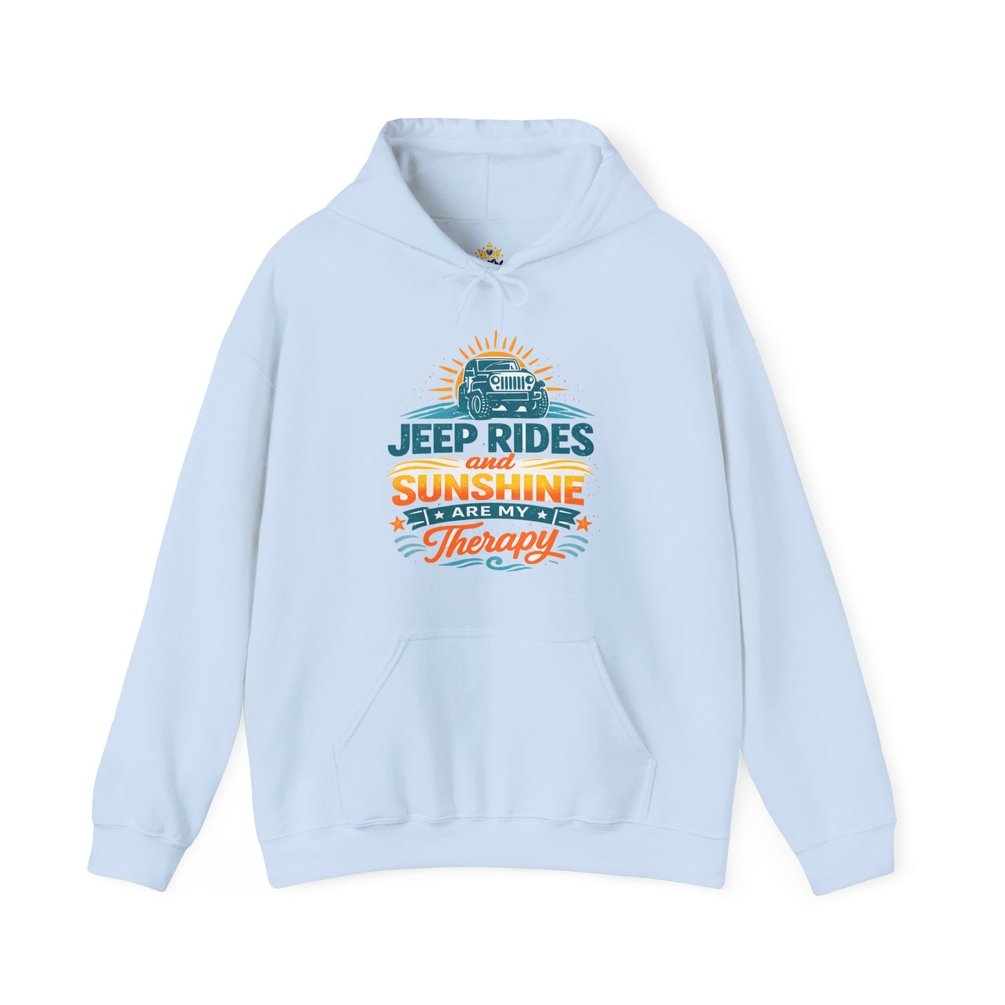 Beach Rides and Sunshine Hoodie | Retro Off-Road Therapy Design