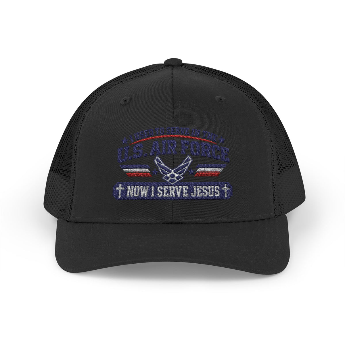 US AIR Force- Jesus embroidered ball cap
