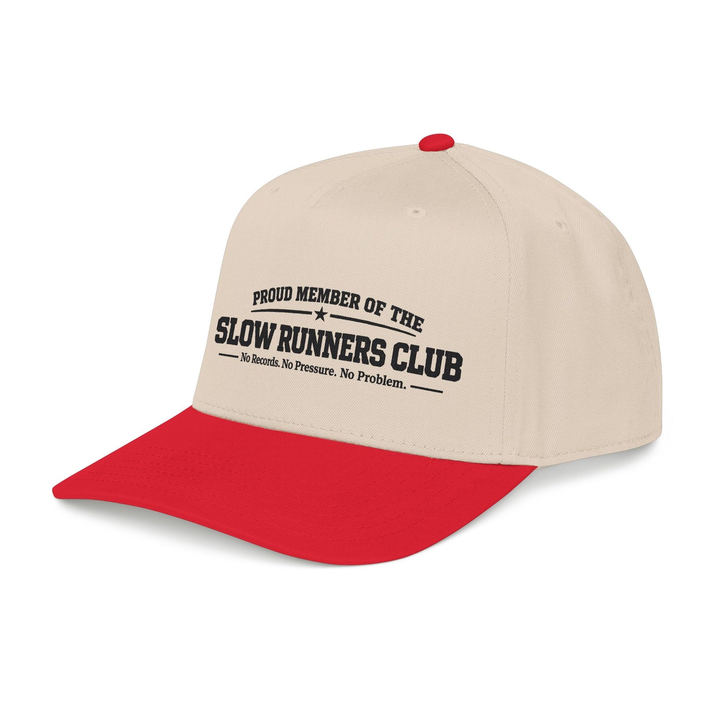Mid Profile Baseball Cap Slow Runners Club humor