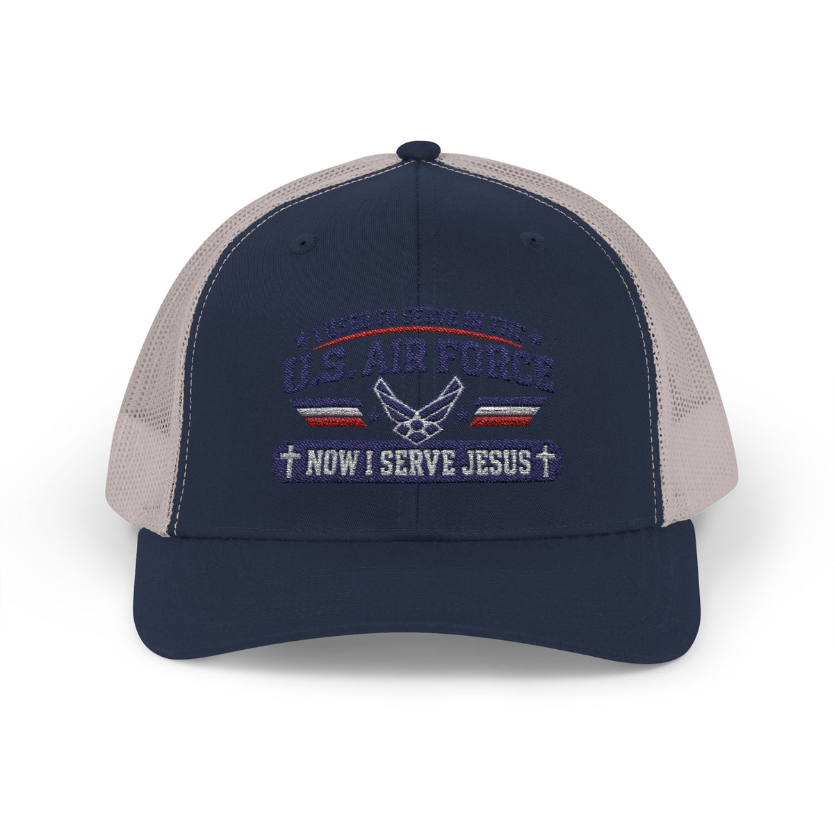 US AIR Force- Jesus embroidered ball cap