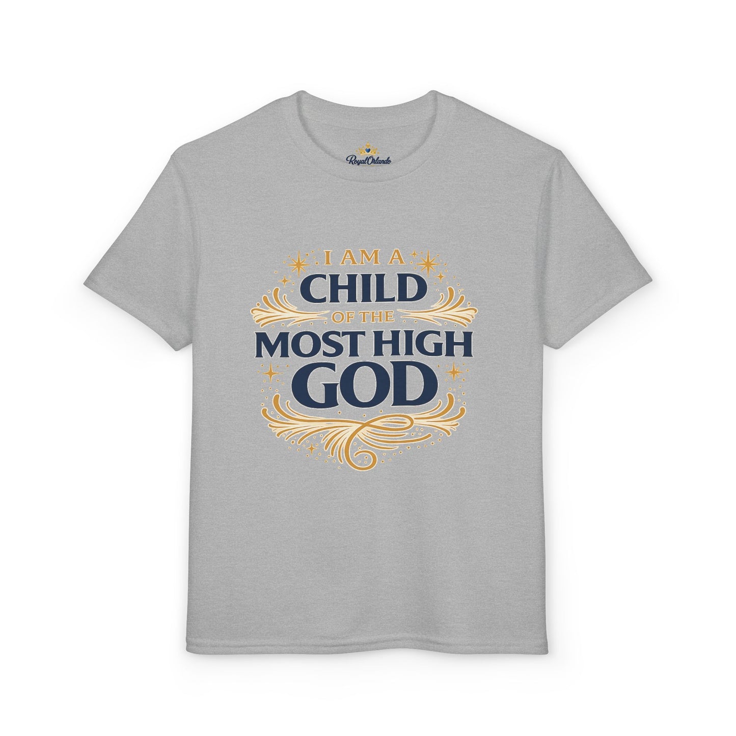 I Am A Child of the Most High God Youth T-Shirt | Christian Faith Tee