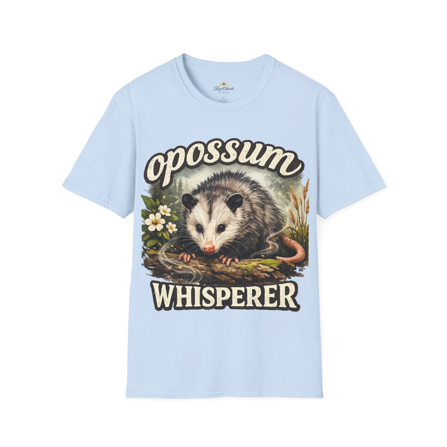Opossum Whisperer T-Shirt | Vintage Wildlife Illustration
