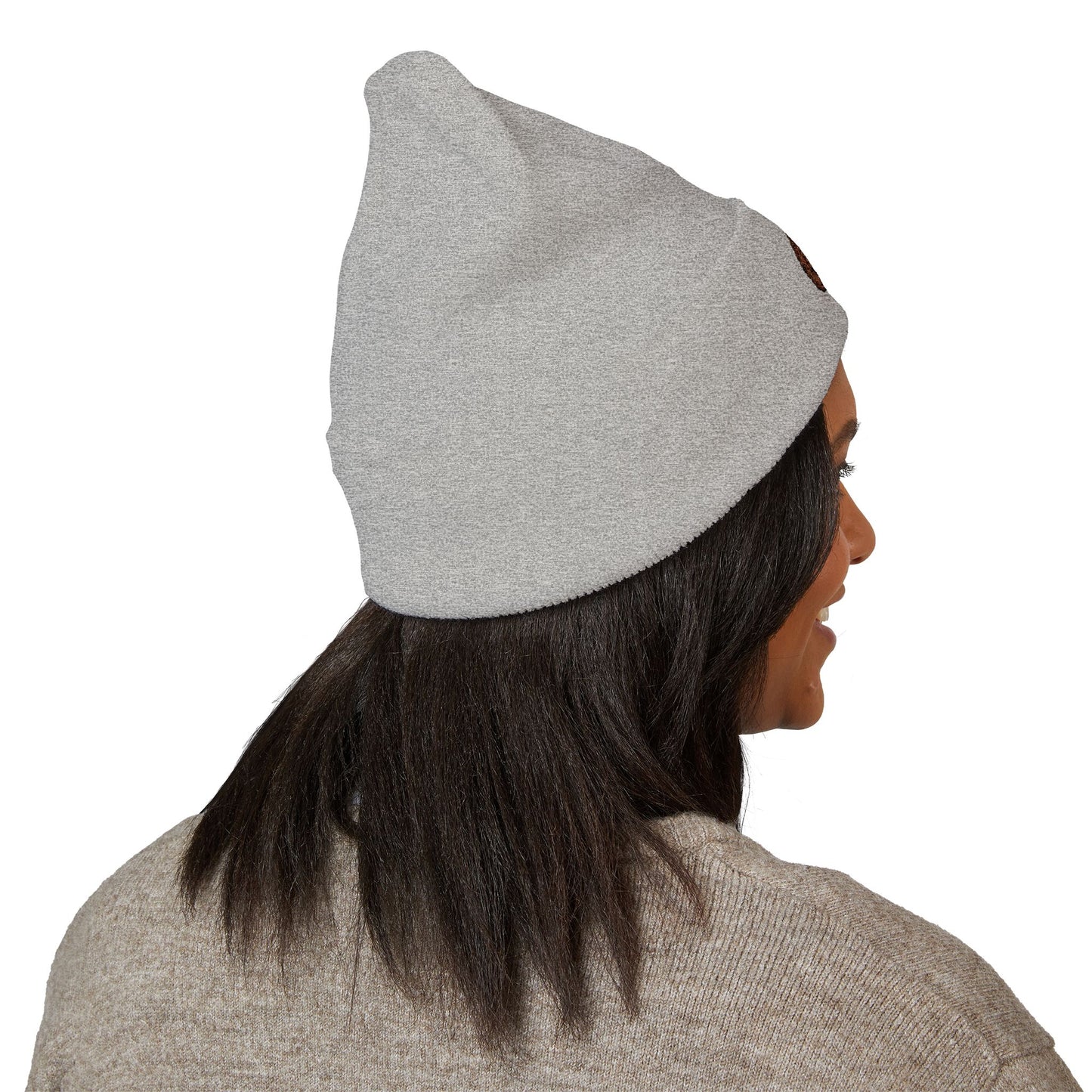 Cavapoo Dog Embroidered Beanie | Cuffed Knit Hat