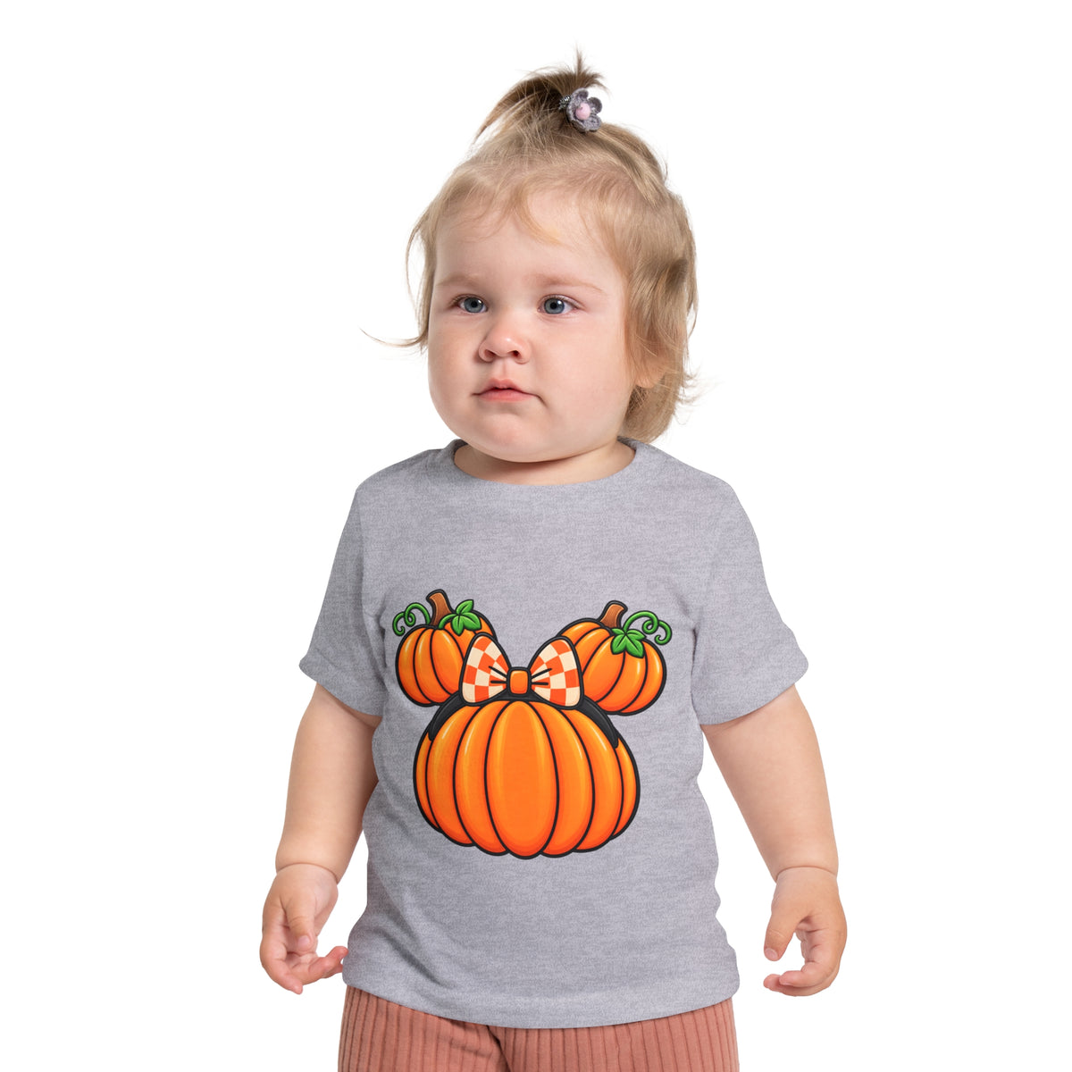 Fall Pumpkin Baby Short Sleeve Autumn T-Shirt