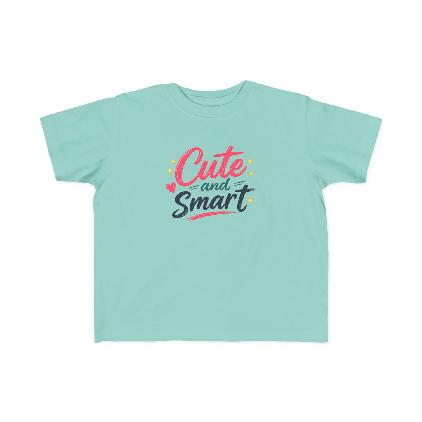 Cute and Smart Toddler Tee | Kids Graphic Shirt, Playful Script Design