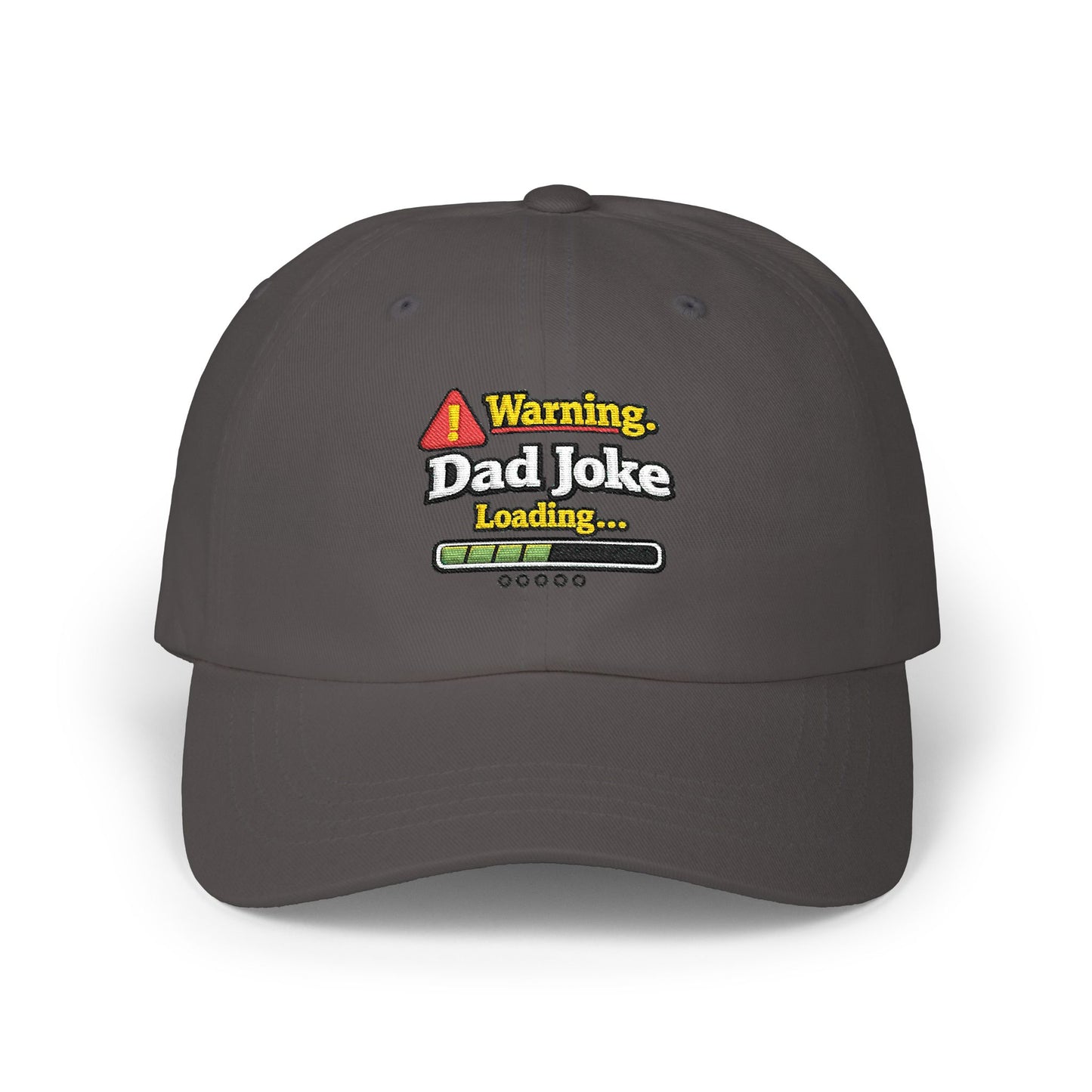 Warning Dad Joke Loading cap | Classic Baseball Hat