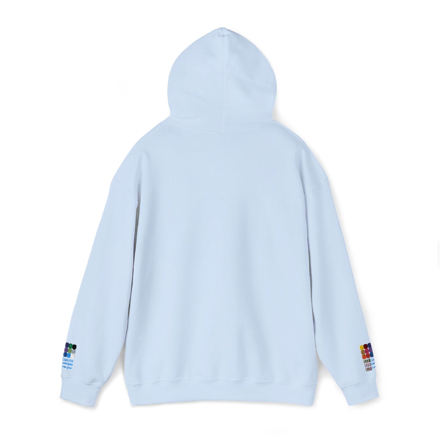 Cavapoo embroidered design on hooded sweatshirt