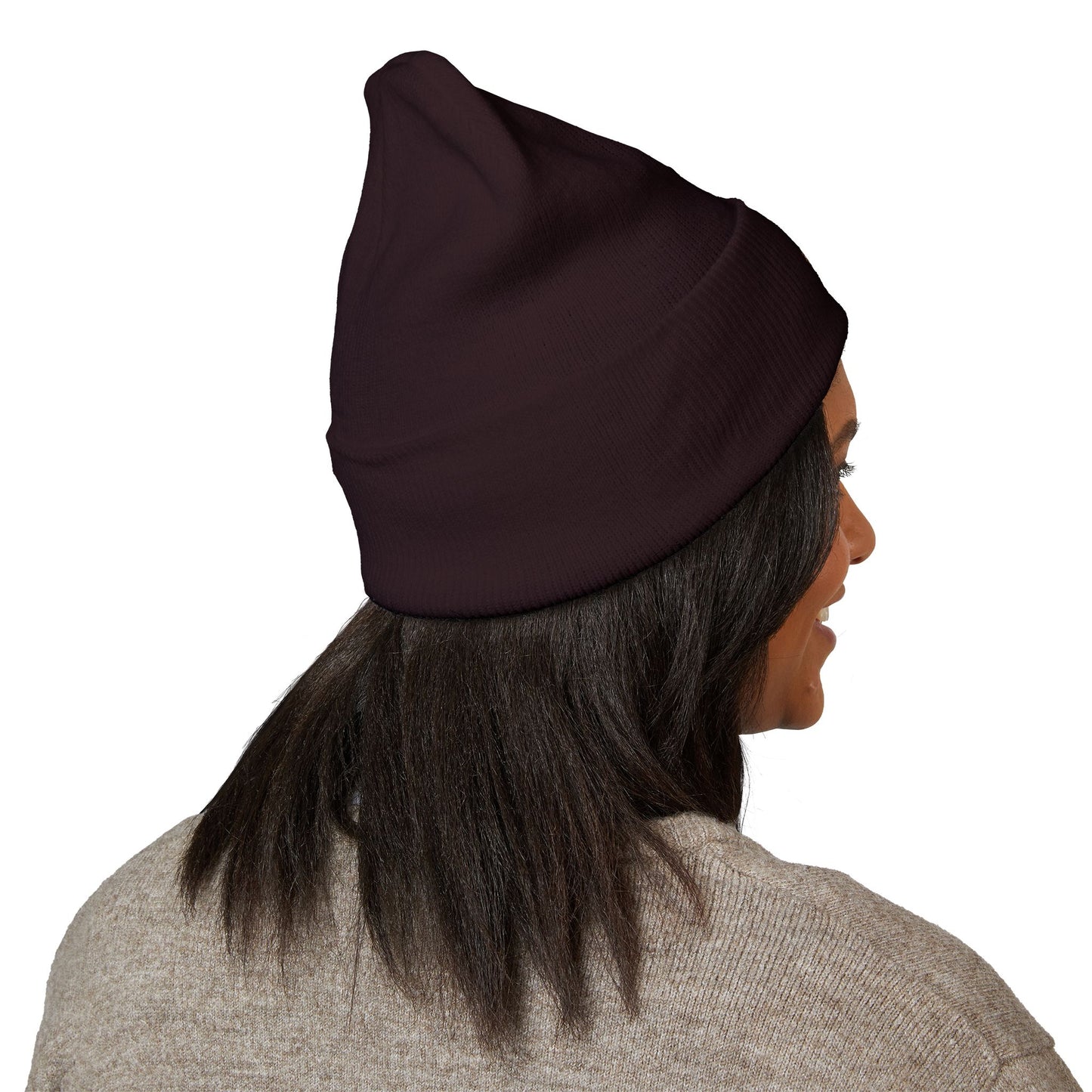 Corgi Embroidered Beanie | Cuffed Knit Hat
