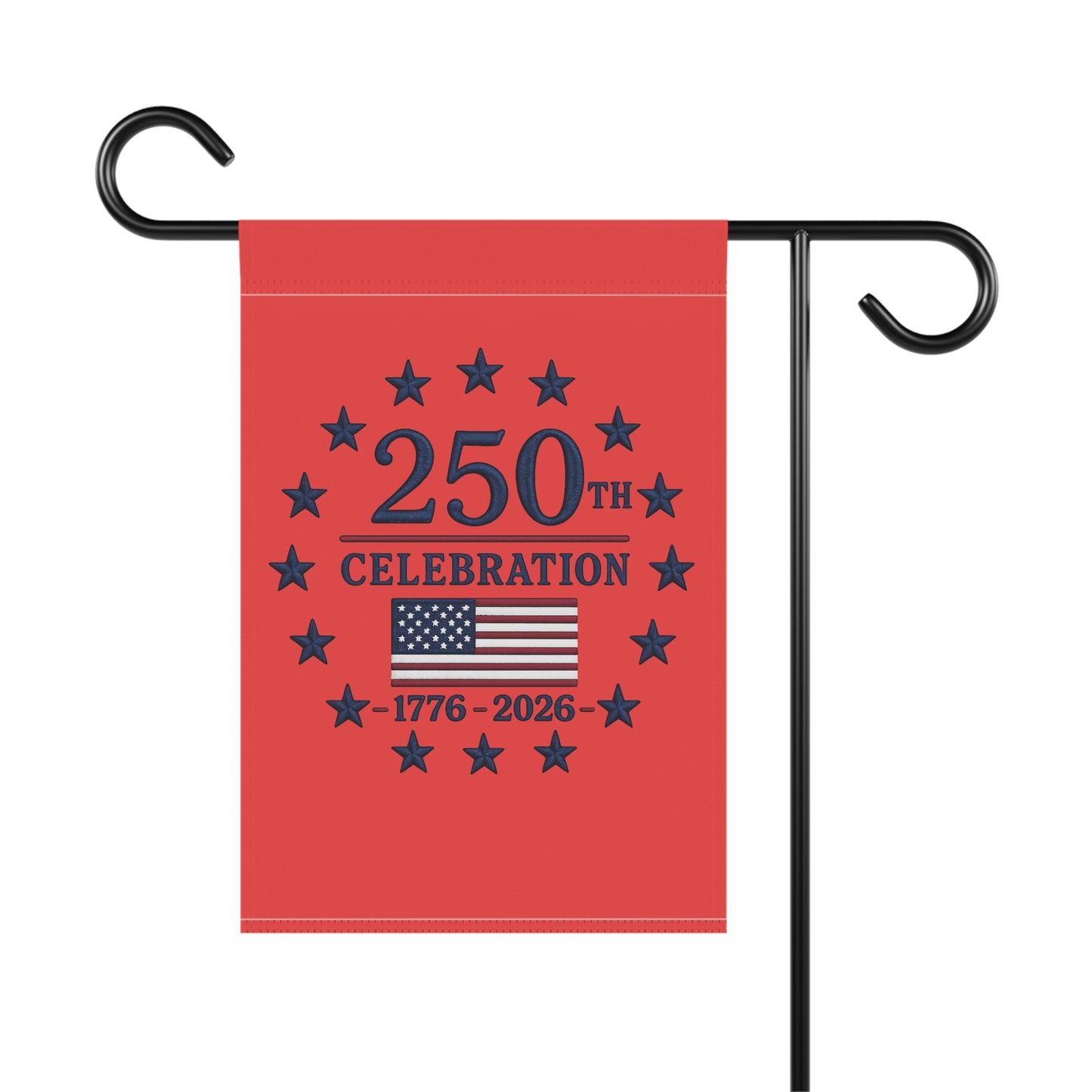 250th Celebration American Flag Garden Banner | 1776-2026 Patriotic USA