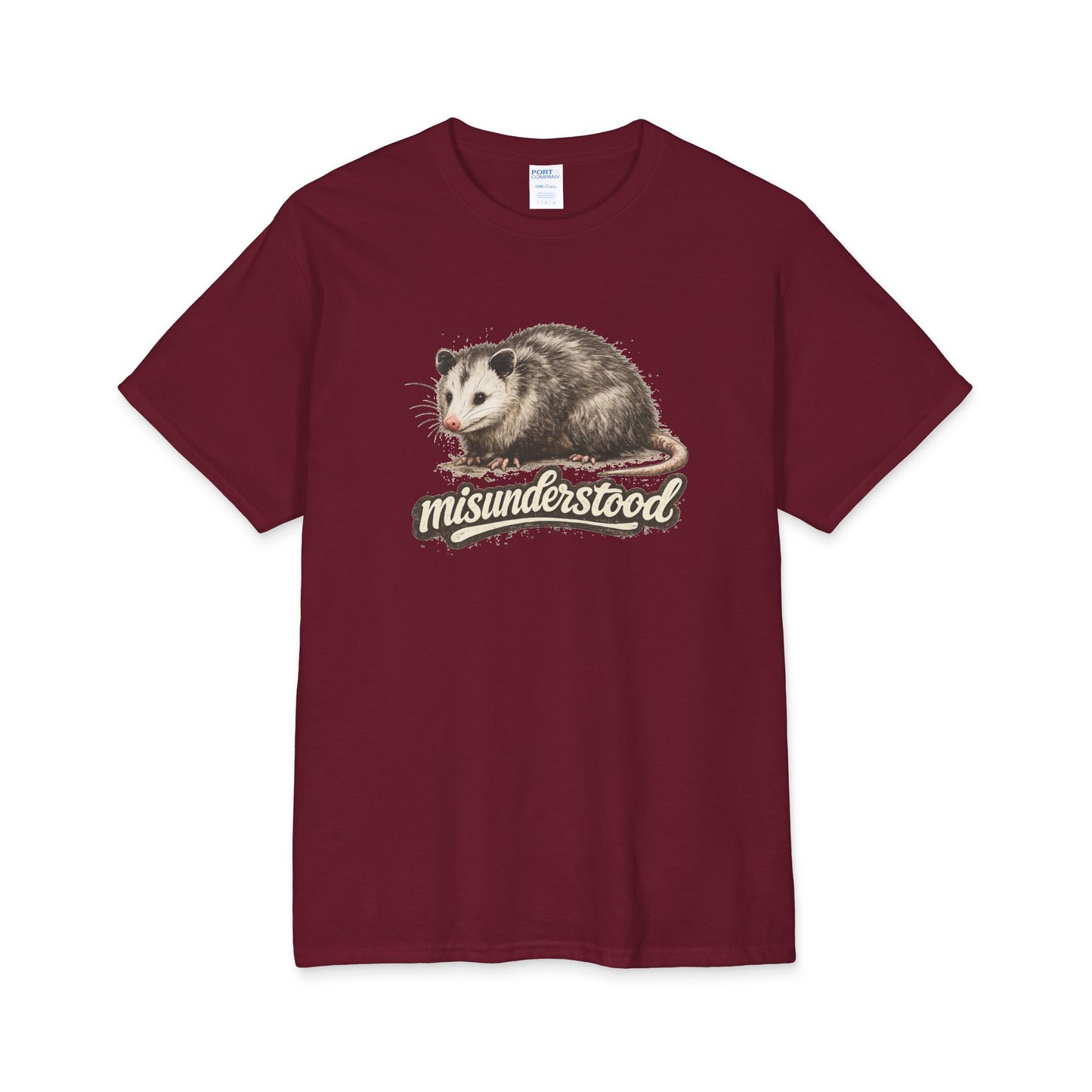 Misunderstood Possum Tee | Vintage Illustration, Wildlife Animal Shirt